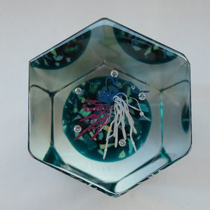 SCOTTISH Limited Edition of 350. Caithness Glass Paperweight:  FIREWORK FESTIVAL by Colin Terris