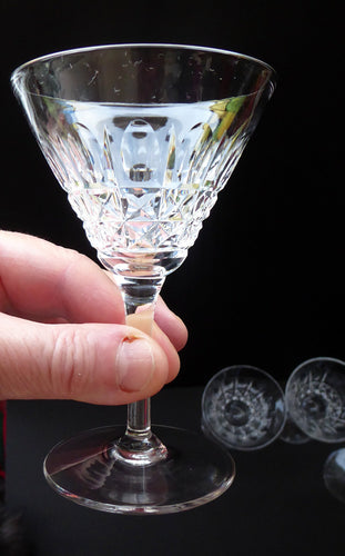 Vintage Tudor Crystal Sherry or Gin Liqueur Glass