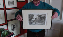 Load image into Gallery viewer, SCOTTISH ART. Sir John Clerk of Eldin (1728 - 1812). Antique Etching of CRAIGMILLAR Castle from the South East
