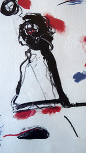 Scottish Art for Sale Tony Valentine Abstract Signed Print Mid Century 1960s