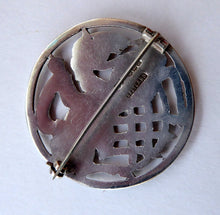 Load image into Gallery viewer, Fine Vintage Scottish SHETLAND SILVER Zoomorphic Stylised Brooch: Odins Horse 1960s
