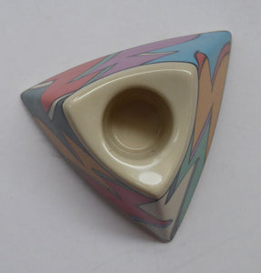 ROSENTHAL Flash One Pattern Studio Linie Candle Holder. Designed by Dorothy Hafner, 1980s