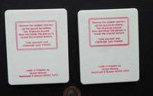 Load image into Gallery viewer, TWO Vintage UNITED NOTIONS (Dodo Designs) Sliding Puzzle Games. Smaller Size - in good vintage condition. Rare
