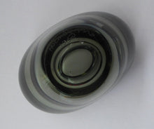 Load image into Gallery viewer, 1950s DANISH Holmegaard MENUET Heart Shaped Smoked Glass Vase

