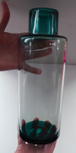 Load image into Gallery viewer, RARE 1950s DANISH Holmegaard Art Glass Bottle Shaped Vase by Per Lutken. Etched signature to the base. 11 inches
