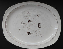 Load image into Gallery viewer, 1950s MIDWINTER Largest Serving Platter or Plate. Collectable FANTASY Pattern. Designed by Jessie Tait in 1953
