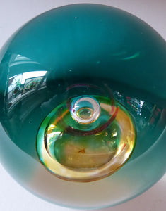 Fabulous LIMITED EDITION Scottish Caithness Glass Paperweight: Scarab by Colin Terris; 1992