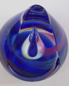 1990 Caithness Glass Paperweight: QUEST by Margot Thomson