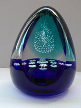Load image into Gallery viewer, Caithness Whitefriars Glass Paperweight: MILLENNIUM by Colin Terris; 2000
