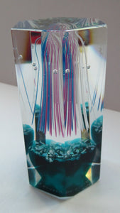 SCOTTISH Limited Edition of 350. Caithness Glass Paperweight:  FIREWORK FESTIVAL by Colin Terris
