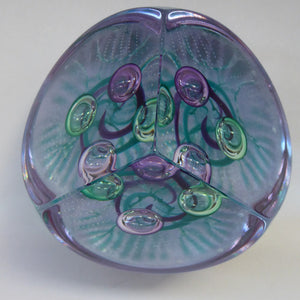  Limited Edition Vintage Paperweight. Lilac Wonder by Helen MacDonald.