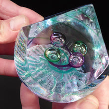 Load image into Gallery viewer,  Limited Edition Vintage Paperweight. Lilac Wonder by Helen MacDonald.
