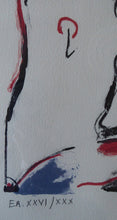 Load image into Gallery viewer, Scottish Art for Sale Tony Valentine Abstract Signed Print Mid Century 1960s
