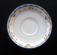 Load image into Gallery viewer, Extremely Rare Paragon Child&#39;s Nursery Ware ANIMAL ALPHABET Saucer 1930s
