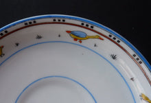 Load image into Gallery viewer, Extremely Rare Paragon Child&#39;s Nursery Ware ANIMAL ALPHABET Saucer 1930s
