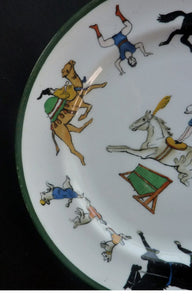 Very Cute & Rare 1930s HAMMERSLEY and Co. CIRCUS Side or Tea Plate