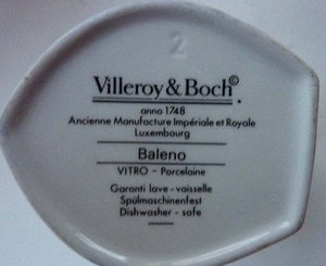 Villeroy & Boch Porcelain Coffee Pot, Milk Jug and Sugar Bowl Set. Beautiful 1980s BALENO Pattern
