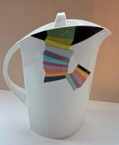 Villeroy & Boch Porcelain Coffee Pot, Milk Jug and Sugar Bowl Set. Beautiful 1980s BALENO Pattern