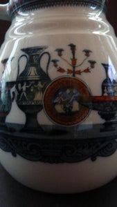 Antique Victorian EF BODLEY BURSLEM Stoneware Jug, c 1860, Made at the Scotia Works