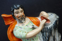 Load image into Gallery viewer, Fabulous Antique Staffordshire Figurine. The Lion Tamer, Van Amburgh, c 1850s
