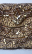 Load image into Gallery viewer, 1940s Pretty Little Vintage Sequin and Glass Beads Evening Purse. Made in Belgium
