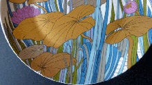 Load image into Gallery viewer, 1970s Rosenthal Charger Alian Le Foll Gold Water Lilies

