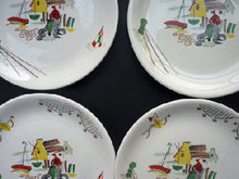 Load image into Gallery viewer, 1950s POLPERRO design. Highly Collectable Vintage Alfred Meakin Side Plate
