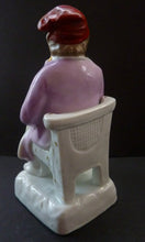 Load image into Gallery viewer, Antique GERMAN Hard Paste Porcelain Souter Johnnie from Robert Burns&#39; Poem: Tam O&#39;Shanter
