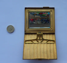 Load image into Gallery viewer, Vintage 1940s Gwenda Cigarette Case / Business Card Case Showing Golden Beach at Great Yarmouth
