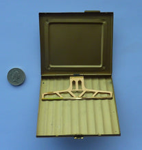 Load image into Gallery viewer, 1940s Gwenda Cigarette Case / Business Card Case with View of Gorey Castle, Jersey
