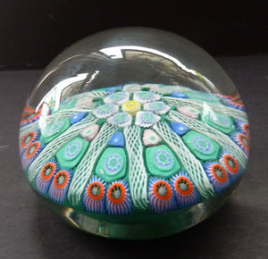 Scottish Vintage Vasart Glass Paperweight