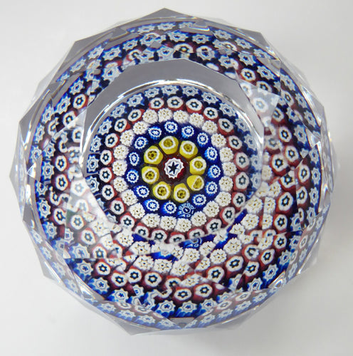 Vintage Whitefriars Glass Paperweight in Box