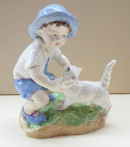 Royal Worcester Figurine SEPTEMBER. Modelled by Freda Doughty. No. 3457 PRISTINE