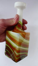 Load image into Gallery viewer, ITALIAN V.B. Opaline Glass Marble / Agate Pattern Glass Vase
