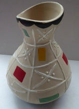 Load image into Gallery viewer, Rare BRENTLEIGH WARE 1950s Atomic Gourd Shaped Vase: LORCA Shape and Rarer Beige Colour
